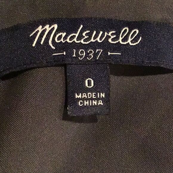 Madewell Blue Gray Geometric Lace Pattern Sleeveless Maxi Dress - Picture 13 of 14